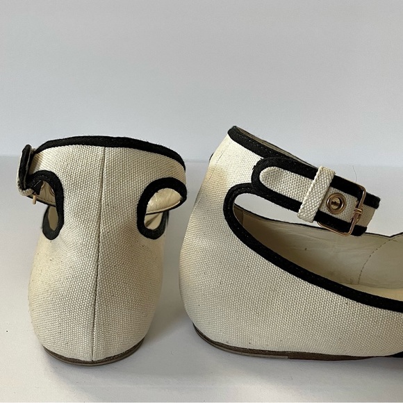 Miu Miu Ankle Buckle Strap Flats - Picture 5 of 9